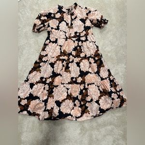 Who What Wear tiered floral dress